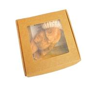 Générique Handcrafted Figurine - Small Soft Toy with Keepsake Card | Adorable Collectible Plush in Decorative Case & Cheerful Ornament for Children, Adults, Entryway, Lounge and Sentimental Decor