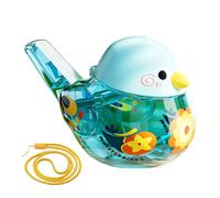 Générique Handheld Bird Water Whistle, Realistic Musical Noise Maker, Colorful Sensory Sound Toy, Portable Educational Instrument for Garden Activities