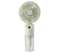 Générique Handheld Electric Fan Powerful Mist Spray Portable Summer Cooler