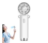 Générique Handheld Fan, Personal Pocket-Sized Fan with 100-Speed Digital Display, Lightweight USB Rechargeable Cooler for Girls, Boys, Women, Outdoor Travel, Hiking, Camping, and Concert Use