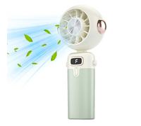 Générique Handheld Fan, Portable Mini Ventilator, Folding Cooling Device for Summer Travel Use, Desk Outdoor Personal Breeze, Beach Camping Car Baby Stroller Accessory, 1.77x6.89 inches