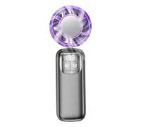 Générique Handheld Fan Rechargeable | Foldable USB Rechargeable 199 Speeds | Portable Hand Held Fans | for Women Men Kids Ho me Bedroom Office School Indoor Outdoor Travel Hiking
