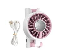 Générique Handheld Fan - USB Rechargeable Cooling Fan, Adjustable Travel Hand fans, Quiet operations | Enhances Comfort Ideal For Indoor Outdoor Travel Hiking Camping Beach Running Home Gyms Use