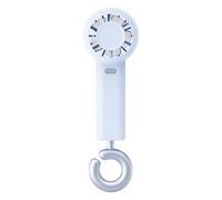 Générique Handheld Fan USB Rechargeable Low Nsoise With Hook