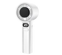 Générique Handheld Mini Fan - 120 Speeds, Quiet, Digital Display