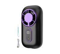 Générique Handheld Portable Fan - 1200Mah Quiet Wind Blower, ABS
