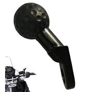Générique Handlebar Clamp Mount Base - Shock-Absorbing Tool | Motorcycle Handlebar Mirror Mount Clamp Base, Heavy Duty Alloy Support, for Smartphone Sport Camera Use