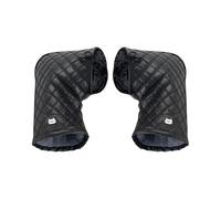 Générique Handlebar Mittens - Cycling Gloves for Cold Weather Riding | Waterproof Nylon Shell with Fleece Lining, Windproof Hand Covers for Bicycle Scooter Winter Commuting Protection