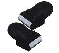 Générique Handlebar Riding Gloves - All Weather Grip Muffs, Waterproof Motorcycle Gauntlets with UV Protection Layer, Easy Slip on Secure Fit Design, Ideal for Cold Rainy Rides Outdoors