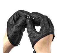 Générique Handling Fish Gloves, Catfish Fishing Gloves, 5.91x7.87x0.79 inches Non-Slip Grip with Magnetic Release Clip, Outdoor Fisherman Tools for Men, Women, Husband, Boyfriend, Father