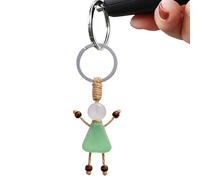 Générique Handmade Acrylic Keychain, Sea Glass Pendant Charm, Decorative Key Chain with Polished Finish, Keychain Accessory Device, Key Chain with Artistic Design, Keychains for Purse Backpack