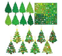 Générique Handmade Christmas Decoration Set - Crafting Kit for Personalized Ornaments | Fun Arts Crafts for Family and Friends, Includes All Supplies, Safe Materials, Ideal for Holiday 4.72x3.94 in