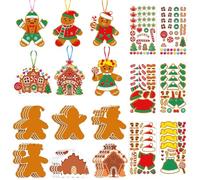 Générique Handmade Christmas Decoration Set - Crafting Kit for Personalized Ornaments | Fun Arts Crafts for Family and Friends, Includes All Supplies, Safe Materials, Ideal for Holiday 4.72x3.94 in