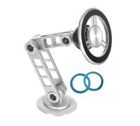 Générique Hands-Free Adjustable Foldable Car Phones Holder - Car Mount Magnet - Automobile Phone Stand 360° Rotating - for Desk Hands-Free