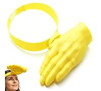 Générique Hands-Free Hand Shade Hat - Instant Sun Protection Visor, 3D Printed Hand Headband Sun Stop Hat, Novelty Geeky Party Headwear, Joke Presents for Any Crowd, Beach, Walking, Travel (1PC)