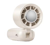 Générique Handventilator - Tragbarer Mini Ventilator | Wiederaufladbar, Taschenventilator Mit 5 Geschwindigkeitsstufen, Faltbarer USB-Ventilator für Büro, Outdoor