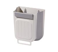 Générique Hanging Kitchen Bin - Apartment Bathroom Bin ¦ 27.5x25x16cm Waste Bins Kitchen for Apartments, PP Trash Storage with Compact Design, Toilet Trash Basket, Toilet Waste Bins for Disposal Use