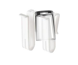 Générique Hanging Sink Dish Rack | Expandable Kitchen Draining Basket for Bowls, Cups and Cutlery | Space-Saving Utensil and Sink Storage Rack | Hanging KitcheOrganizer for Small Kitches