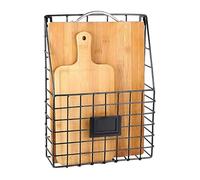 Générique Hanging Storage Rack, Document Tray Holder, Wire Mesh Shelf, Mounted Wall , Entryway Shelf Solution, Multi-Purpose Cabinet Organizer, Bathroom Wall Basket for Home Office Storage