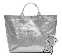 Générique Hardpointing Women's Letters Print Tote Bag, with Elegant Scarf, Hobo Bag, Kraft Paper PVC Tote Bag for Women (P)