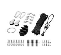 Générique Hardware de Montage de Kayak - Hardware Eyes Eyes Nuts Vis - Kayak Trolley Kit pour Kayak Canoe Boats Water Sports