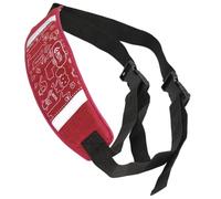 Générique Harnais De Moto Pour - Tissu Oxford + Maille 3D 30x10x2cm | Ceinture De Sécurité Pour | Sangle De Siège De Moto | Harnais Universel Réfléchissant Antidérapant Pour Une Conduite En Tout