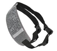 Générique Harnais De Moto Pour - Tissu Oxford + Maille 3D 30x10x2cm | Ceinture De Sécurité Pour | Sangle De Siège De Moto | Harnais Universel Réfléchissant Antidérapant Pour Une Conduite En Tout