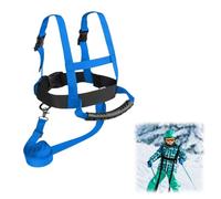 Générique Harnais de Ski et de Snowboard pour Enfants avec Laisse, Sangles De Ski De Sécurité Harnais D'entraînement,Enseignement du Contrôle de la Vitesse pour Cyclisme