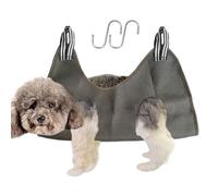 Générique Harnais de toilettage pour Chien, Relaxation Pet Toilettage Sling Helper, Aide de retenue de toilettage de Relaxation de Chien, hamacs de cintres de Chat Respirants et réglables pour Le de