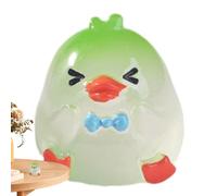 Générique Harzente - Kleine Harzenten, Leuchtende Gartenaccessoires Tiny Ducks, Transparente Tier-Dekoration, Desktop-Enten-Ornamente Für Bücherregale