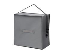 Générique Hat Carrier, Hat Storage Box, 600d Oxford Fabric Wide Brim Portable Cap Organizer for Bedroom, Wardrobe, Travel, Vacation, Indoor and Outdoor Use, 16.54x16.54x7.87 inches