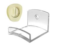 Générique Hat Hooks 2024 - Acrylic Wall Sticky Cowboy Hat Holder | Adhesive Western Bohemian Decor Rack | Keeps Hats Shaped & Adds Personality To Bedroom Living Room Closet Entryway