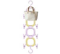 Générique Hat Storage Rack, Over-the-Door Cap Organizer, Vertical Hat Holder with Hangers & Clips, Space-Saving Design, Durable and Adjustable, for Bedroom, Entryway, Home, RV, Dorm Rooms