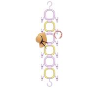 Générique Hat Storage Rack, Over-the-Door Cap Organizer, Vertical Hat Holder with Hangers & Clips, Space-Saving Design, Durable and Adjustable, for Bedroom, Entryway, Home, RV, Dorm Rooms