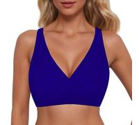 Générique Haut De Maillot De Bain Bleu Marine Tankinis Défaut Triangle Couvrant Balconnet Transbronzant Vintage Antigel E Pudique Beaux Drapé Rond Personnalisé Bronzer Femmes Modelant Black Moche