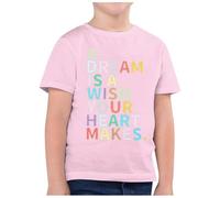 Générique Haut Fille,T-Shirt DéContracté à Manches Courtes Et Col Rond Imprimé pour Enfants, Mode RentréE Scolaire (12-13 Years)