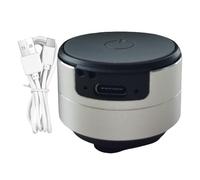Générique Haut-Parleur à Conduction - Audio Résonance de Voyage,Enceinte sans Fil Étanche 360° Surround pour Dormir, Voyage, Camping, Salle de Bain et Cuisine