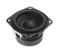 Générique Haut-Parleur à cor de Milieu Grave Haute Puissance 4 Ohm 20W Complet Hi-FI en métal pour Les audiophiles