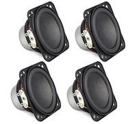 Générique Haut-Parleur Compact en néodyme de 2 Pouces, 50mm, 10W, 4ohm, Parfait pour Les projets auditifs et Les mises à Niveau, Haut-Parleur de Puissance