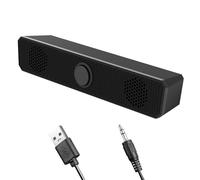 Générique Haut-Parleur d ' Ordinateur stéréo alimenté par USB, Barre de Son pour Ordinateur Portable, Jeu, Connexion Barre de Son