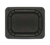 Générique Haut-Parleur de Basse rectangulaire 69x59mm, radiateur Passif, vibrante en Caoutchouc auxiliaire, réparation du Caisson de Basses, radiateur Passif