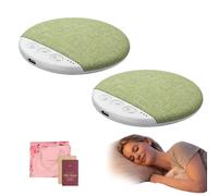 Générique Haut-Parleur De Sommeil Amélioré 2026 à Placer sous L'oreiller, Mini Haut-Parleur Bluetooth pour Dormir avec Minuterie De Bruit Blanc, Haut-Parleur D'aide Au Sommeil (Vert, 2)