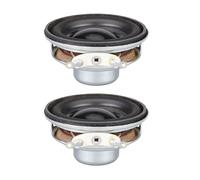 Générique Haut-Parleur Interne, Forme Ronde 1, 5 Pouces 4Ohm 3W, 2pcs | Forme ronde, cadre en PU, pleine fréquence, Portable, amplificateur multimédia, remplacement, Compatible