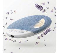 Générique Haut Parleur Oreiller Bluetooth avec Bruit Blanc Intégré, Enceinte de Sommeil Ultra-Fine avec Lecteur de Carte Micro SD et Minuterie, Aide au Sommeil pour Insomnie, Enfants, Adultes