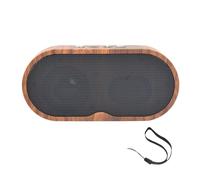Générique Haut-Parleur Portable | Haut-Parleur sans Fil Rétro à Batterie Autonome,Prise Carte TF Design Rétro Utilisation Anniversaire Cuisine Accessoire