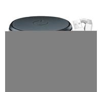Générique Haut-Parleur sans Fil - Audio Stéréo pour Bureau,Enceinte sans Fil Étanche 360° Surround pour Dormir, Voyage, Camping, Salle de Bain et Cuisine