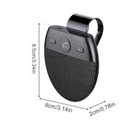 Générique Haut-Parleur sans Fil - Haut-Parleur 8,5x8x2cm | Haut-parleurs, autoradio, Haut-Parleur Intelligent pour véhicule pour Voyage en Plein air, Camping, Conduite Quotidienne, Camion, v