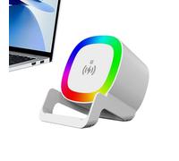 Générique Haut-Parleur sans Fil,Lecteur Audio avec Chargeur sans Fil,Enceinte De Table pour La Maison | pour La Maison, Le Salon, Le Bureau, L'Étude, La Cuisine, Le Dortoir, Le Chevet, Les Voyages Et