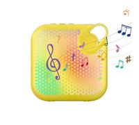 Générique Haut-Parleur sans Fil Mini, Lecteur Audio Compact, Enceinte sans Fil avec Éclairage RGB pour Voyage Plage Camping