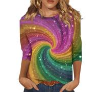 Générique Haut Sequins Femme, Coeur Fete Réveillon Tulle Adulte Brillante Habillé Cinema Costume Multicolore Deguisement Adulte, Fête Sexy Top Rouge, Déguisements Perruque Femme, 3XL